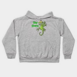 Hey there lizard! Kids Hoodie